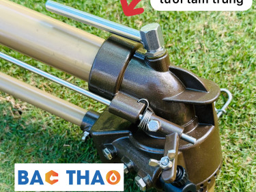 Béc BT42 - béc tưới phun mưa 3 tia có họng phun màu xanh kháng gió chống tắc béc