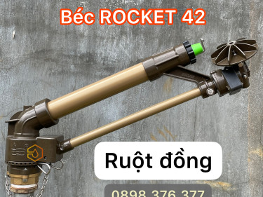 Béc ROCKET 42 - Béc tưới phun mưa bán kính lớn 42m chuyên tưới nước phân