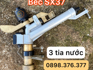 Béc SX37 - Béc tưới phun mưa 3 tia tưới đẫm nước đều phun xa 30m