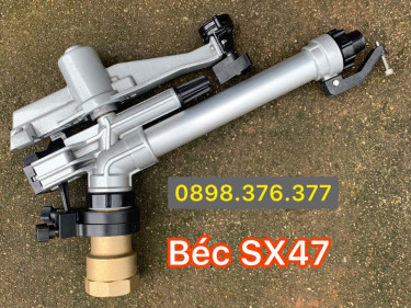 Béc SX47 - Béc tưới phun mưa bán kính lớn 43 mét chuyên tưới cà phê, tiêu